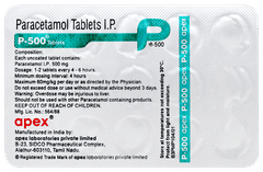 P 500 Tablet 15
