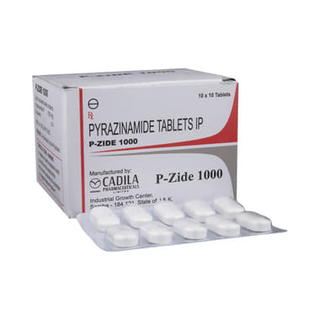 P Zide 1000 MG Tablet 10