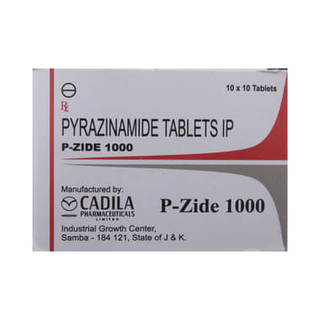 P Zide 1000 MG Tablet 10