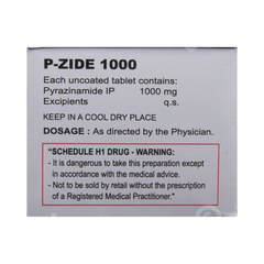 P Zide 1000 MG Tablet 10