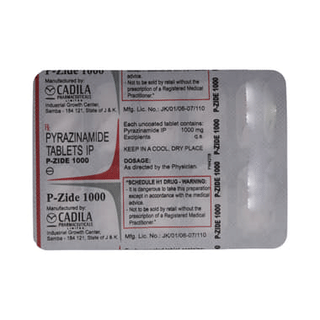 P Zide 1000 MG Tablet 10