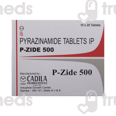 Pyzed Tablet P Zide 500 Mg Tablet 10 - Uses, Side Effects, Dosage, Price | Truemeds