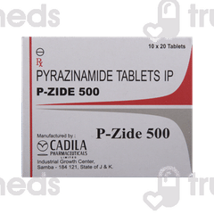 P Zide 500 MG Tablet 10