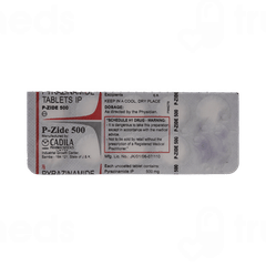 P Zide 500 MG Tablet 10