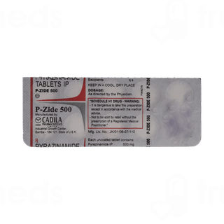 P Zide 500 MG Tablet 10