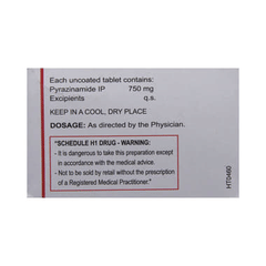 P Zide 750 MG Tablet 10