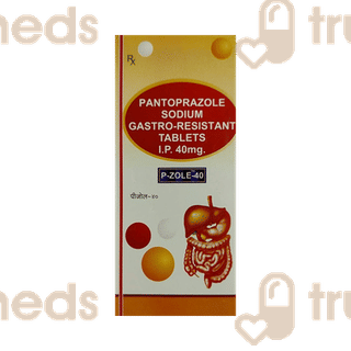 P Zole 40 Tablet 10
