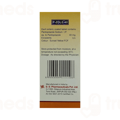 P Zole 40 Tablet 10