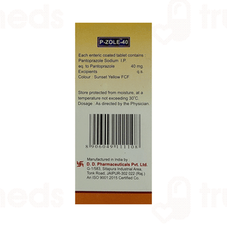 P Zole 40 Tablet 10