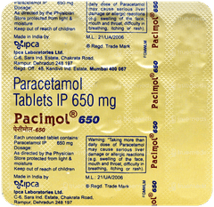 Pacimol 650 Tablet 15