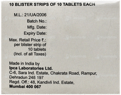 Pacimol Mf Tablet 10
