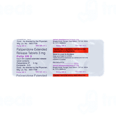 Palip-xr 3 MG Tablet 10