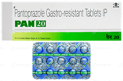 Pan 20 Tablet 15