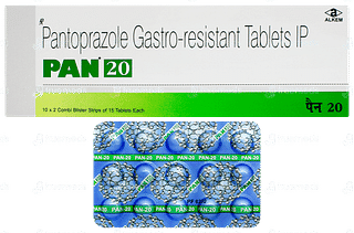 Pan 20 Tablet 15