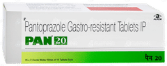 Pan 20 Tablet 15