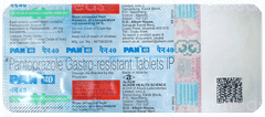 Pan 40 Mg Tablet 10 Pan 40 Mg Tablet 10