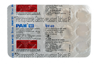 Pan 40 MG Tablet 15