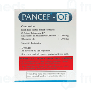 Pancef Of Tablet 10