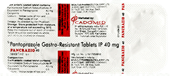 Pancrazio 40 Mg Tablet 10 Pancrazio 40 Mg Tablet 10