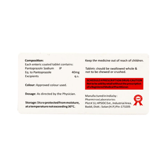 Pandrive 40 Mg Tablet 10 Pandrive 40 Mg Tablet 10