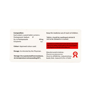 Pandrive 40 Mg Tablet 10