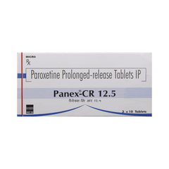 Panex Cr 12.5 MG Tablet 10