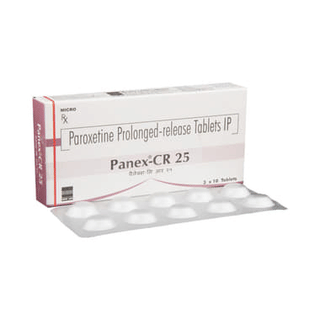 Panex Cr 25 MG Tablet 10
