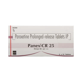 Panex Cr 25 MG Tablet 10