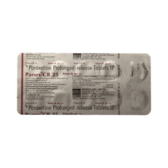 Panex Cr 25 MG Tablet 10