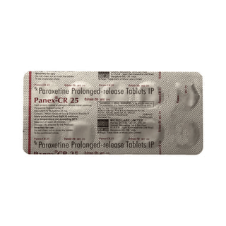 Panex Cr 25 MG Tablet 10
