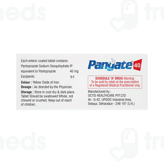 Pangate 40 MG Tablet 10