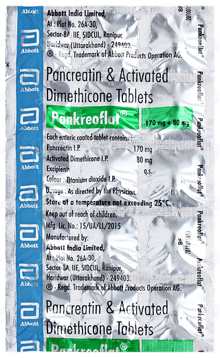 Pankreoflat Tablet 15