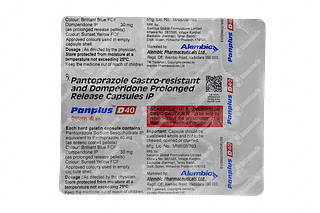 Panplus D 30/40 MG Capsule Pr 15