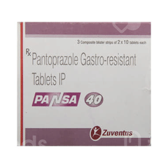 Pansa 40 Tablet 10