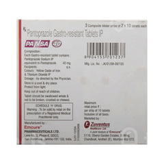Pansa 40 Tablet 10