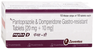 Pansa D Tablet 10