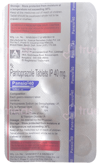 Pansio 40 Tablet 15