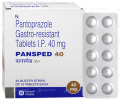 Pansped 40 Tablet 10 Pansped 40 Tablet 10