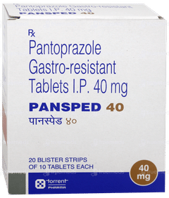 Pansped 40 Tablet 10 Pansped 40 Tablet 10