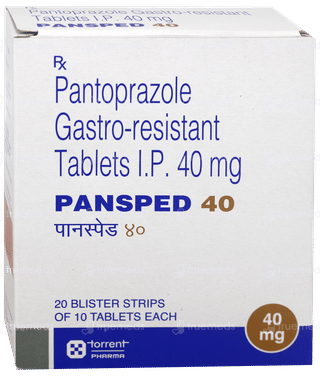 Pansped 40 Tablet 10