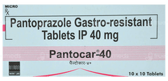 Pantocar 40 Tablet 10 Pantocar 40 Tablet 10