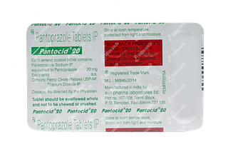 Pantocid 20 MG Tablet 15