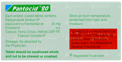 Pantocid 20 Tablet 15 Pantocid 20 Tablet 15