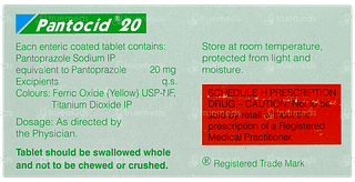 Pantocid 20 Tablet 15