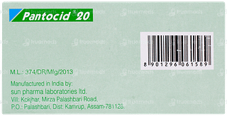 Pantocid 20 Tablet 15