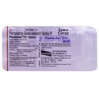 Pantodac 20 Tablet 10