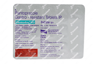 Pantodac 40 MG Tablet 15