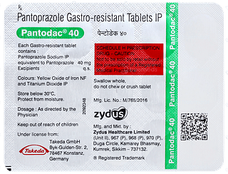 Pantodac 40 Tablet 15