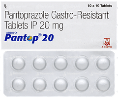 Pantop 20 Tablet 10