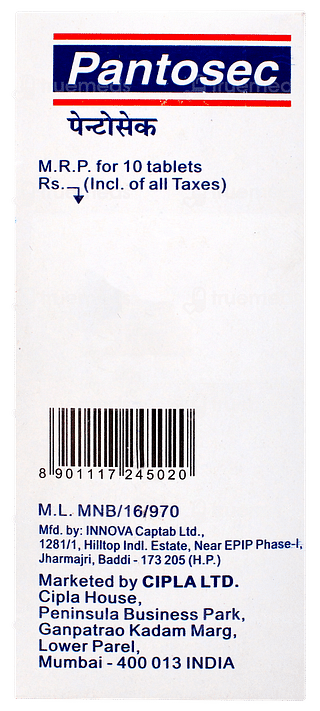 Pantosec Tablet 10